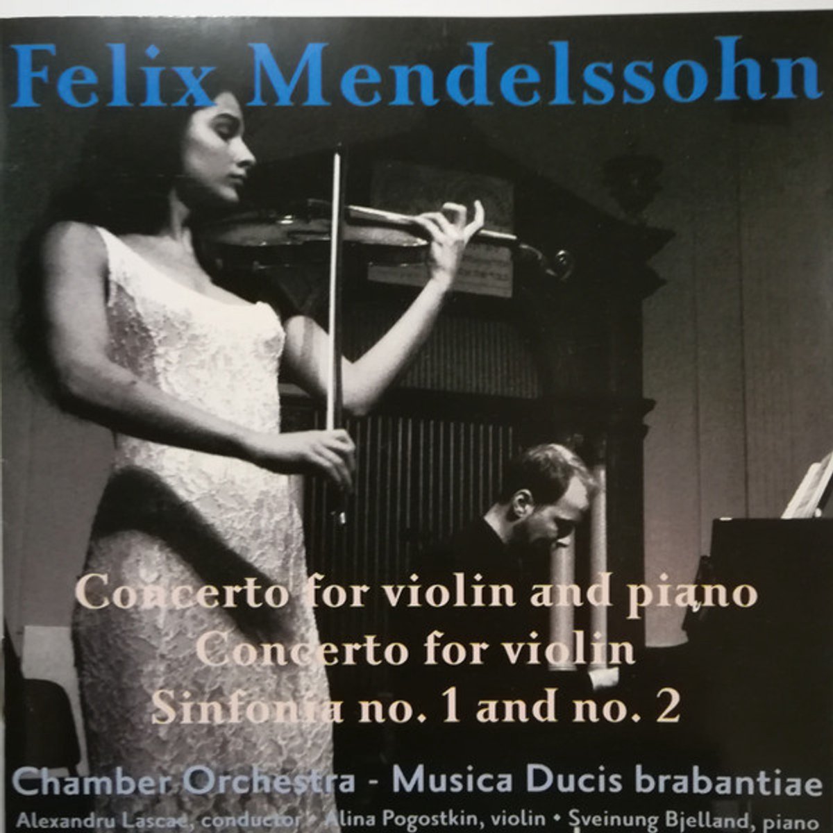 Chamber Orchestra Musica Ducis Brab - Concerto For Violin And Piano / Con