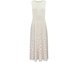 By Malene Birger • midi jurk in ecru • maat XS