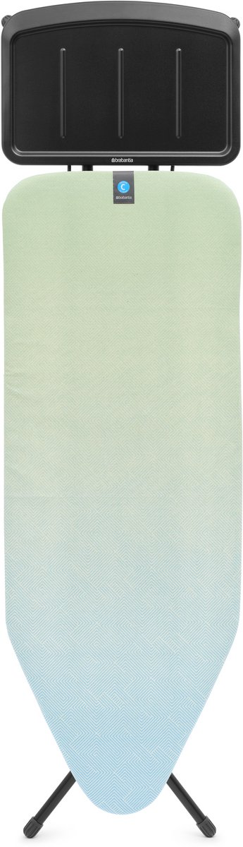 Brabantia Strijkplank C - met Stoomunithouder - 124 x 45 cm - Soothing Sea
