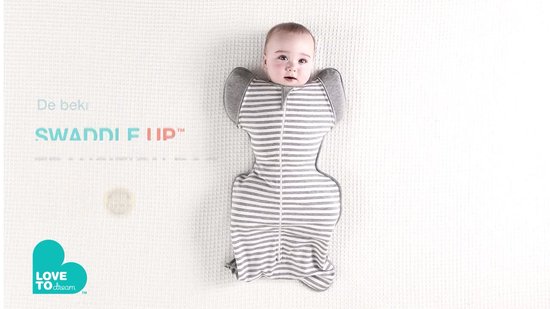 Love to Dream™ Babyslaapzak Swaddle Up™ - Inbakeren afbouwen - Baby 3-6 maanden - 6-8.5 kg - All Season - Dark Olive