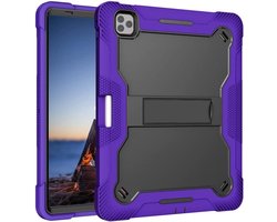Beschermhoes geschikt voor iPad Pro 12.9 (2018/2020/2021) – Geschikt voor iPad Pro 12,9 inch (violet) – Stevige Hoes met Slank Design