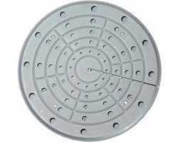 Dparts metalen sudderplaat – 16cm – gasfornuis vlamverdeler – sudderplaatje voor gas fornuis – gaspitverkleiner