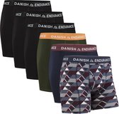 Bol.com DANISH ENDURANCE Katoenen Boxershorts met Gulp- Onderbroeken voor Heren- 6 pack - Maat 3XL aanbieding