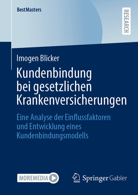 BestMasters- Kundenbindung bei gesetzlichen Krankenversicher ... - cover