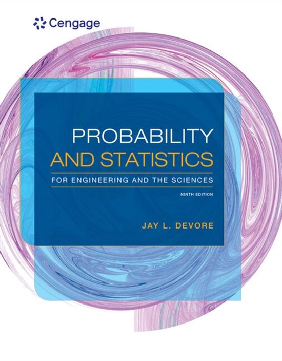 Probability and Statistics for Engineering and the Sciences - cover