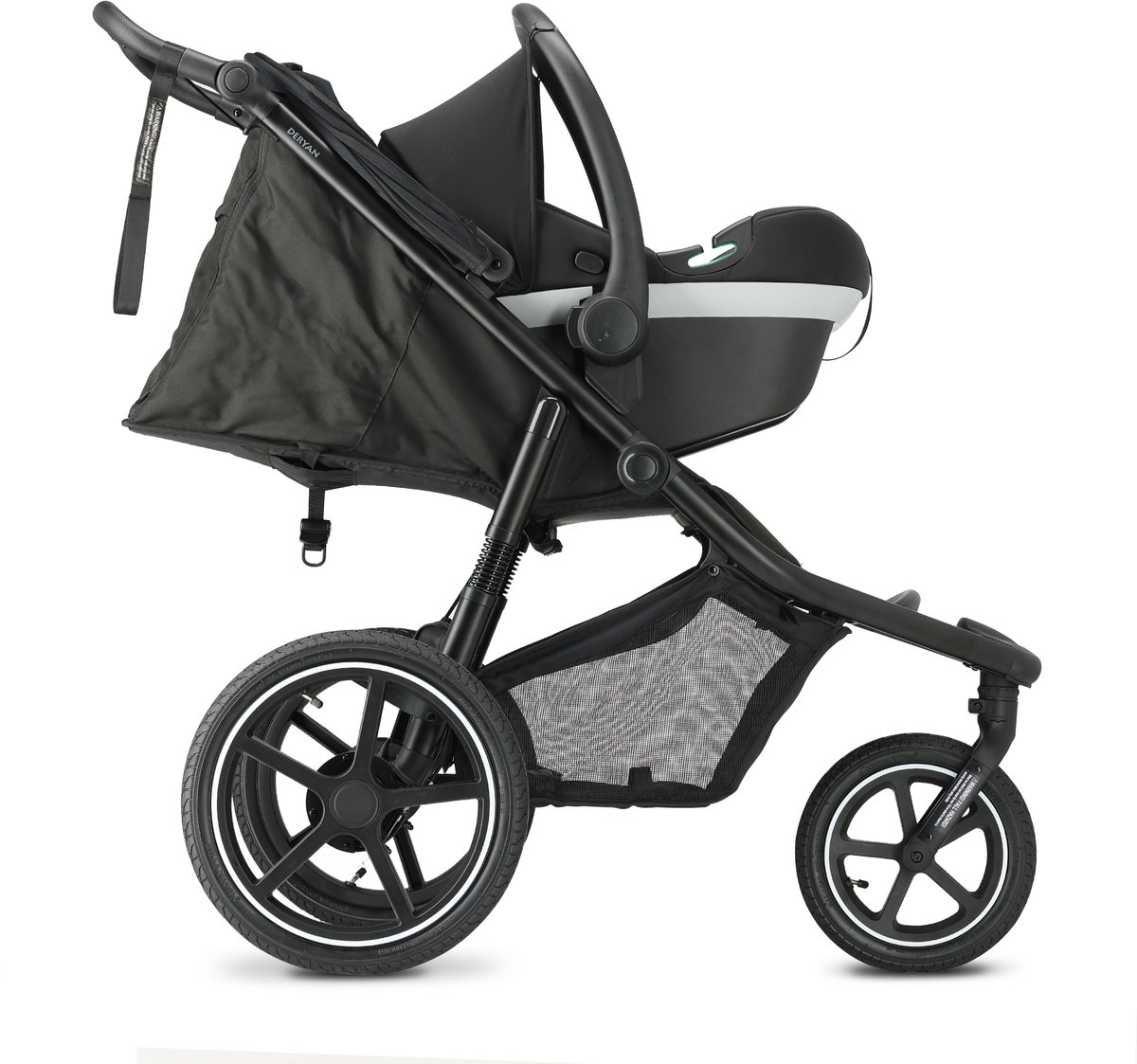 Deryan Bolt Kinderwagen autostoel Adapter - Voor Maxi Cosi /Cybex/Nuna – foto 3