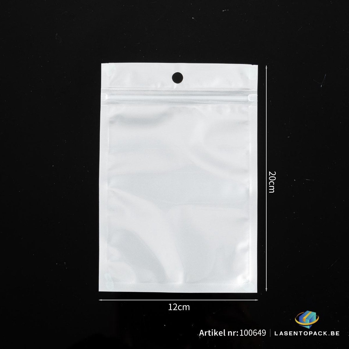 100x Reparatie Zakjes - Premium Gripzakjes (12cm x 20cm) – Zelfsluitende Sealbag Ziplock Zakjes