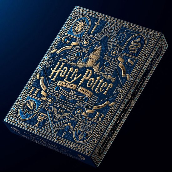 Theory11 Harry Potter Playing Cards / Speelkaarten Blue Version Playing Cards / Speelkaarten