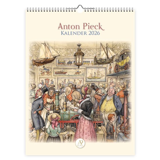 Anton Pieck Kalender 2026 Groot Stoom- en scheepvaartmuseum