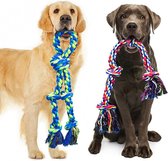 Hondenspeeltjes stevig - honden speeltjes - hondenspullen - 2-pack - speelgoed voor het reinigen van de tanden