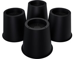 Aufun Bedverhogers 8 stuks – Ronde meubelverhogers – Tafelverhogers – Meubelverhoger voor bank, bureau, sofa, tafel