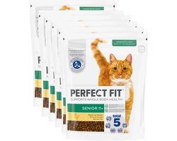 Perfect Fit Kattenbrokken - Senior 11+ - Kip - 6x750g