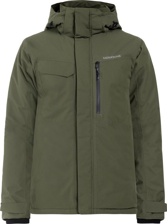 Didriksons STEFAN USX JKT Heren Outdoorjas - Deep Green
