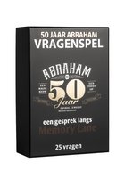 Abraham vragen spel | Verjaardag | 50 jaar | Vragenspel | 25 vragen