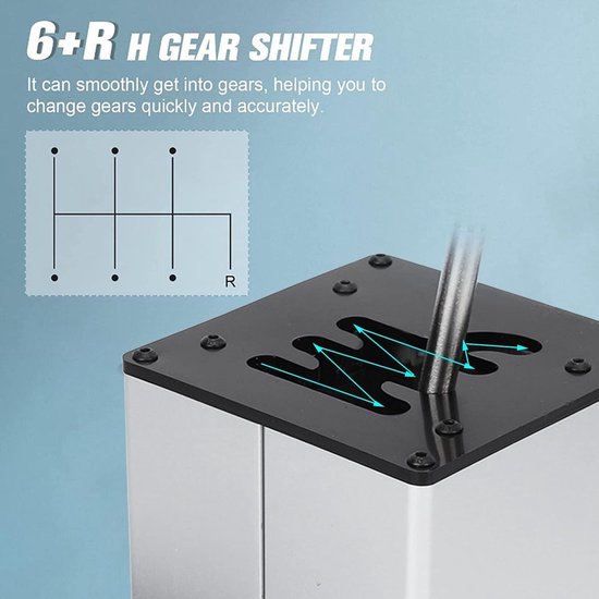 Pc Usb High Low Gear Simulator Shifter Knob For G29 G27 G25 Th8a Usb Versnellingspookknop Voor Ets2 Hb043