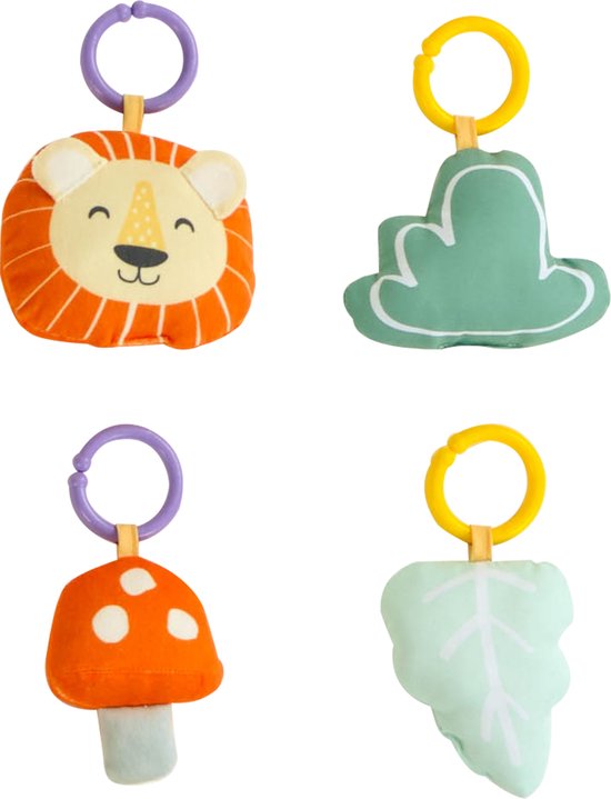 LUVION® Babygym Safari - Met baby speelmat - Baby gym met sensorisch speelgoed van Luvion — afbeelding 3