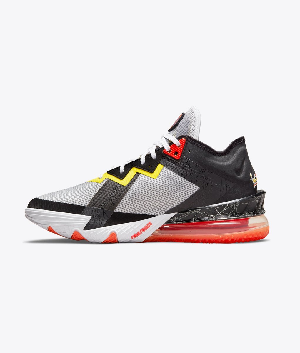Nike x Lebron XVII Low Limited Edition Sneaker Unisex Zwart