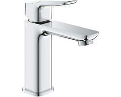 GROHE Dice Wastafelmengkraan - M-Size - Waterbesparend - Energiebesparend - Inclusief Push-Open Waste - Chroom