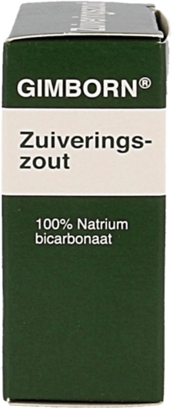 Gimborn Zuiveringszout doosje, 100% Natrium bicarbonaat.