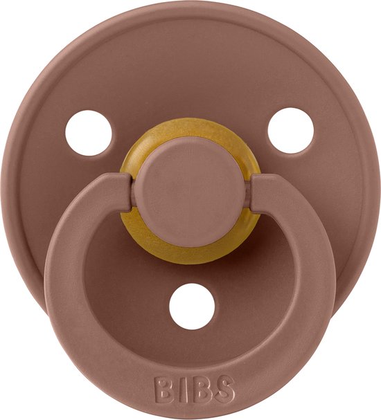 Bibs Blush/Woodchuck 6-18 Mois 2 Pièces Sucette Anatomique 2211421