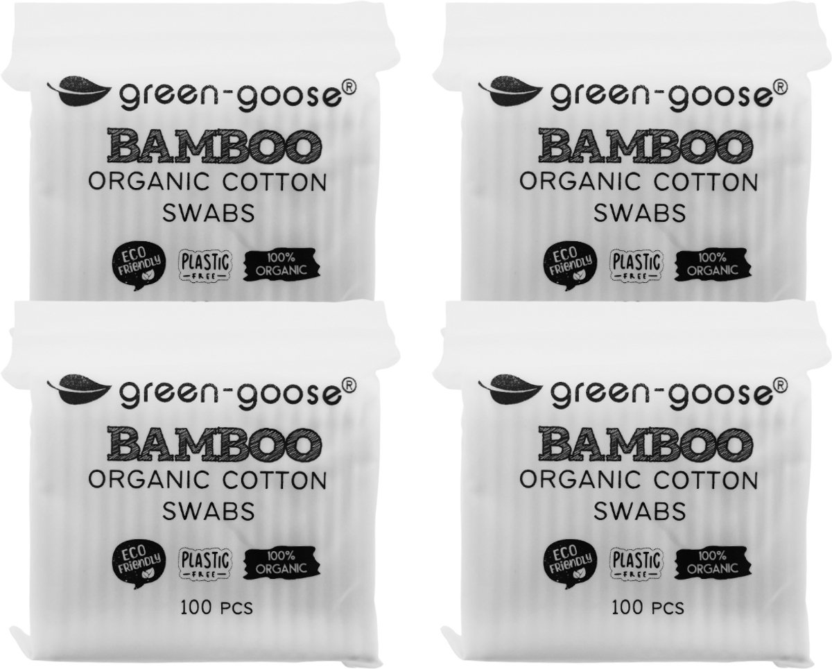 Goedkoopste Wattenstaafjes Hout - 200 x 2 stuks - Houten Wattenstaafjes - Cotton Buds - Bamboe