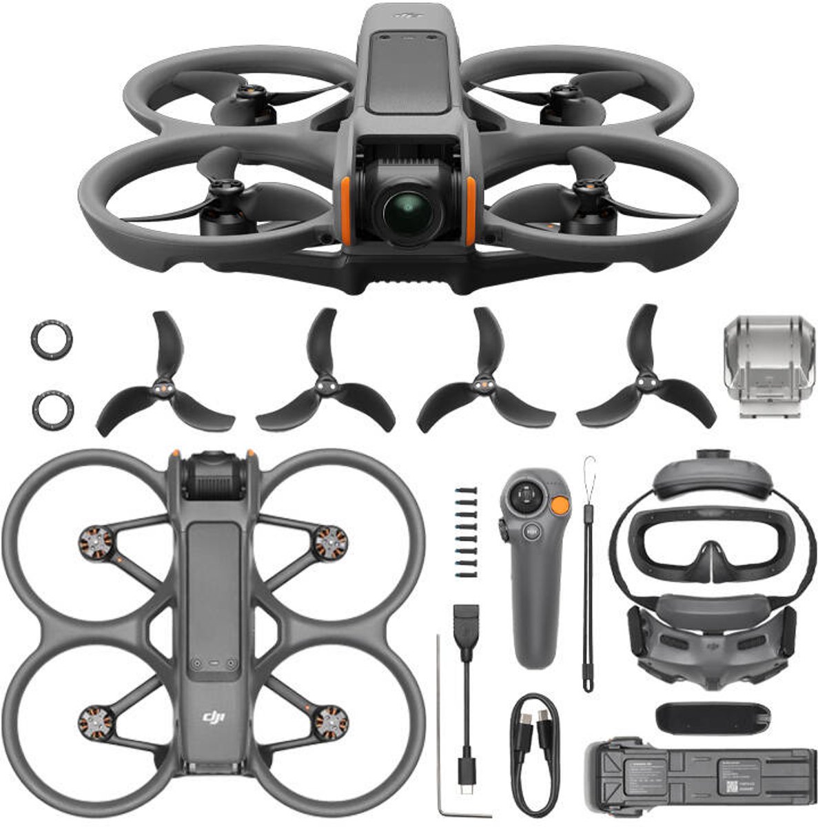 DJI Avata 2 Fly More Combo - FPV Drone - 1 batterij