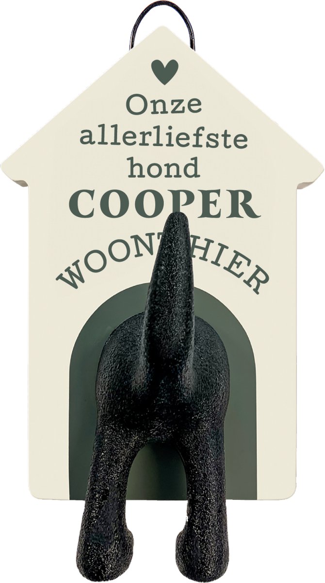 Riemen kapstok honden onze allerliefste hond Cooper woont hier