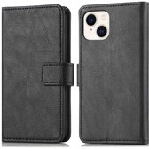 imoshion Hoesje - Geschikt voor iPhone 13 / 14 - Luxe Bookcase - Zwart