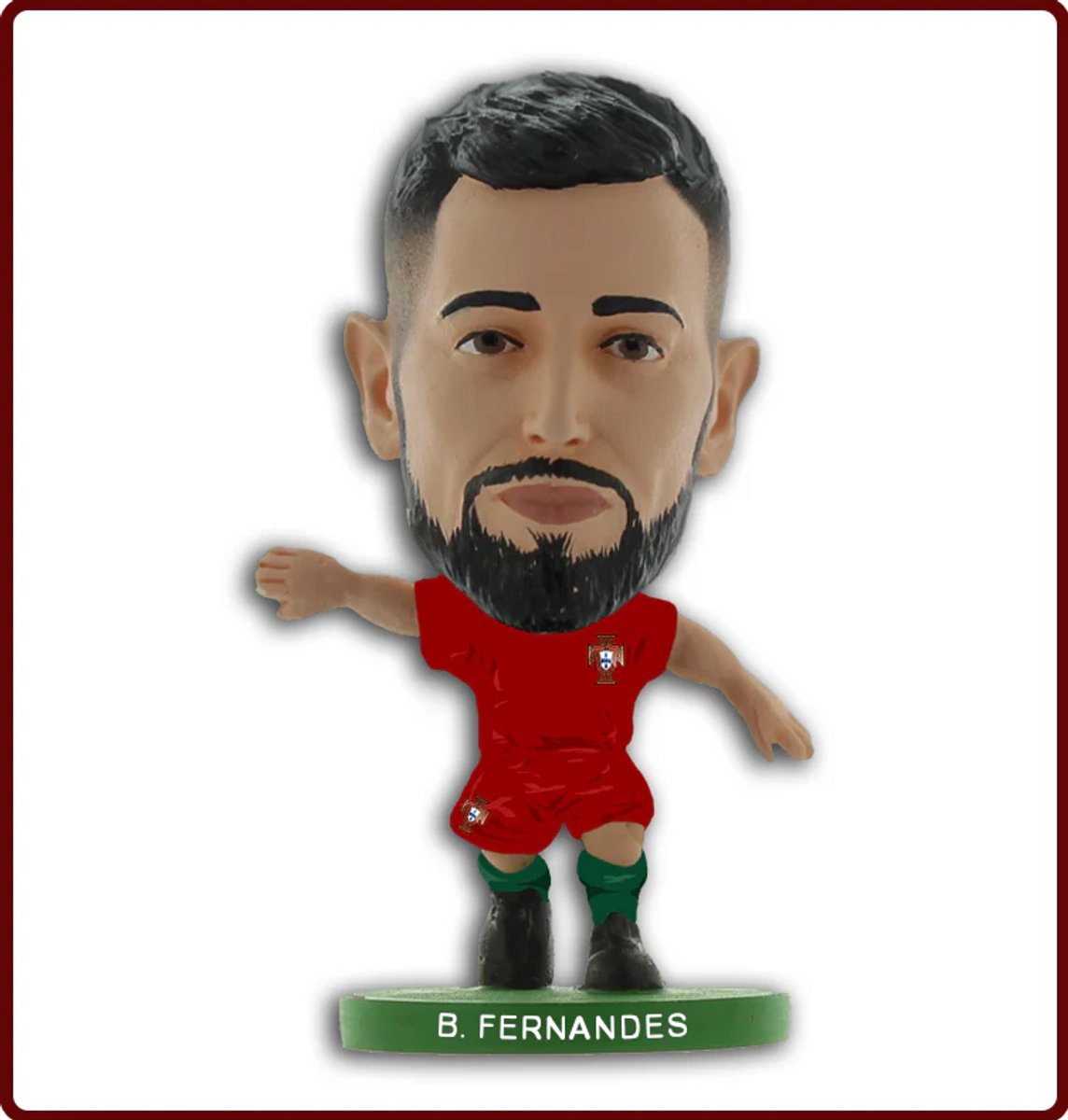 Soccerstarz - Portugal Bruno Fernandes - Home Kit