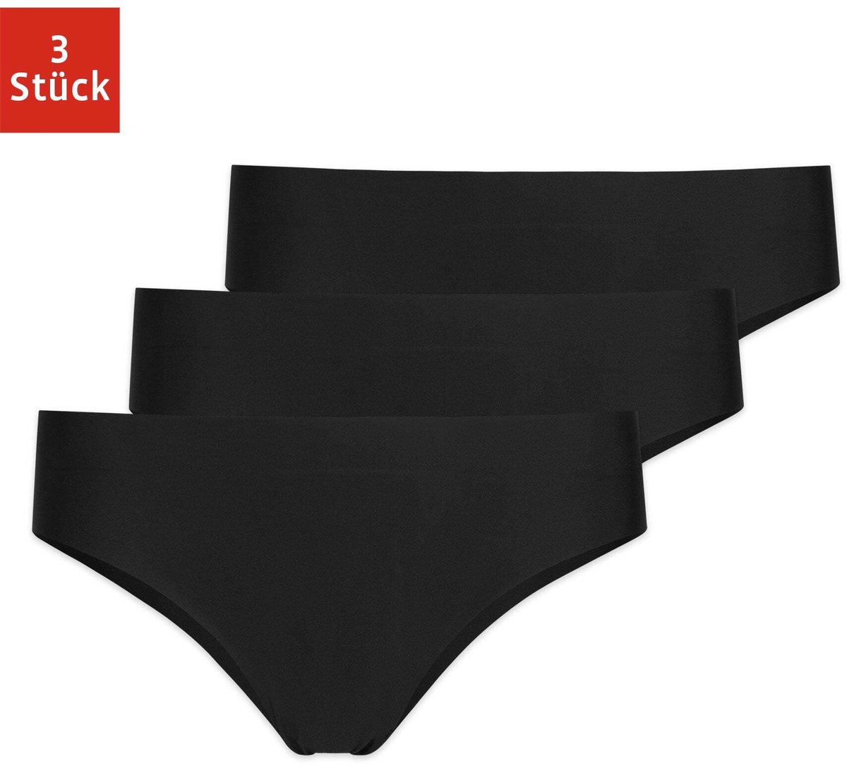 SNOCKS Hipster Slip van Microvezel - Dames Ondergoed - Naadloos & Comfortabel - Dames Slips - Dames Onderbroeken - 3 Stuks