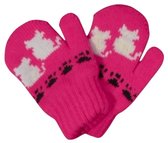 Moufles tricotées pour tout-petits sans cordon - chat