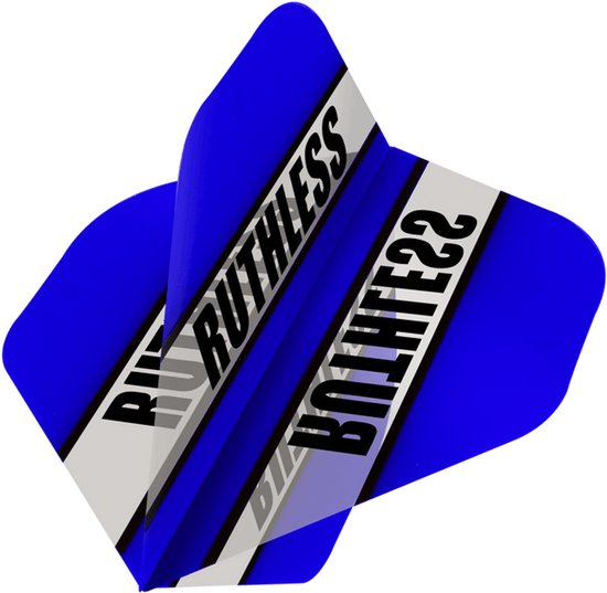 ABC Darts - Dart Flights - Ruthless Classic Cyan Blauw - 10 sets (30 stuks) van ABC Darts — afbeelding 2