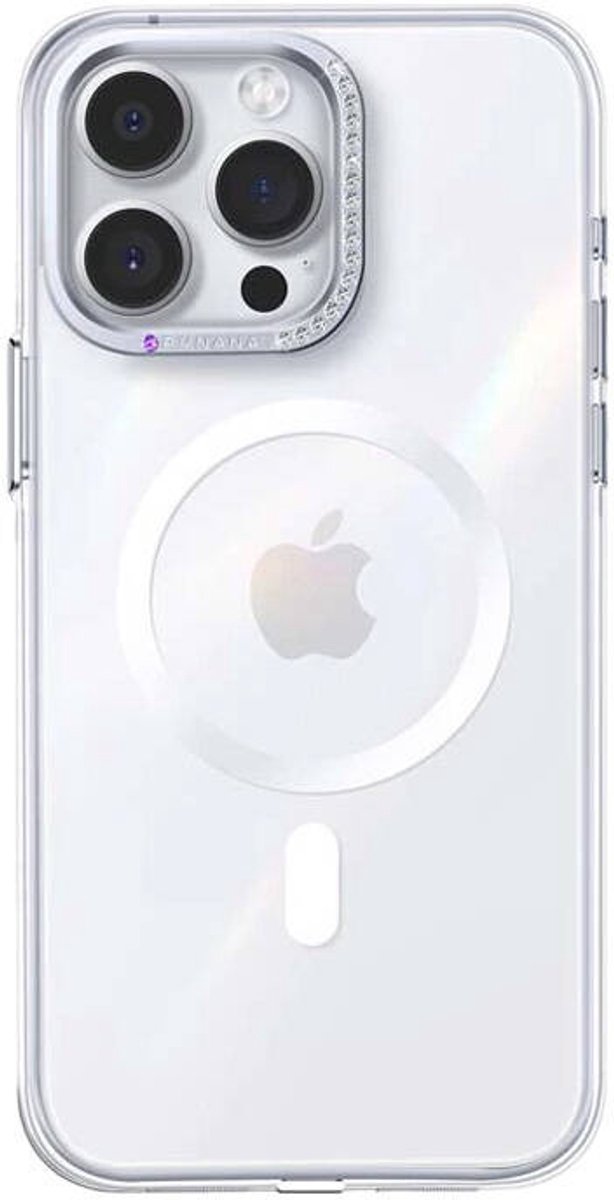 Joyroom Hoesje Voor Iphone 15 Pro Max Voor Magsafe Transparante Glacier Hoesje