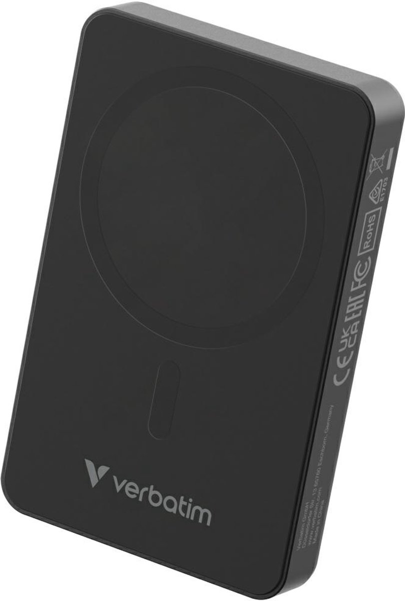 Verbatim Powerbank 10000Mah Magnetisch Draadloos Voor Magsafe Iphone 12 13 14