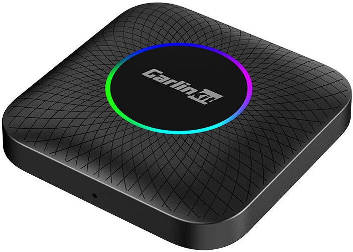 CarlinKit Smart Box Android 13 - Download apps in je auto - Netflix - Draadloos Carplay/AndroidAuto - CPC200-Tbox Ambient