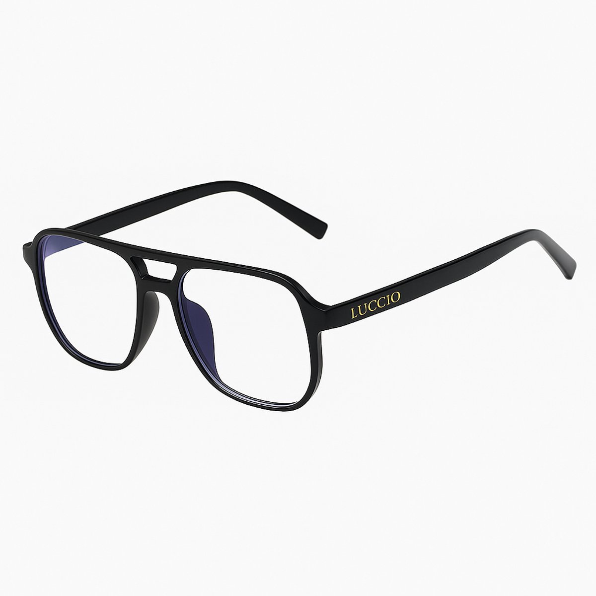 LUCCIO Computerbril - Blauw Licht Bril - Blauw Licht Filter Bril - Blue Light Glasses - Beeldschermbril - Blue Light Filter Bril
