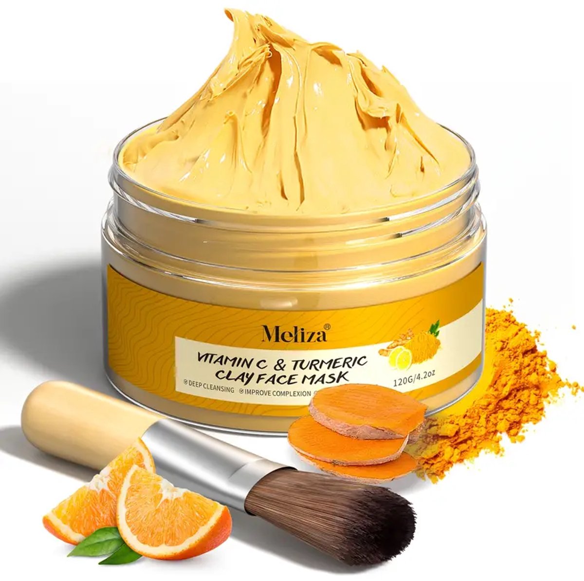 Vitamine C & Turmeric Clay Face Mask