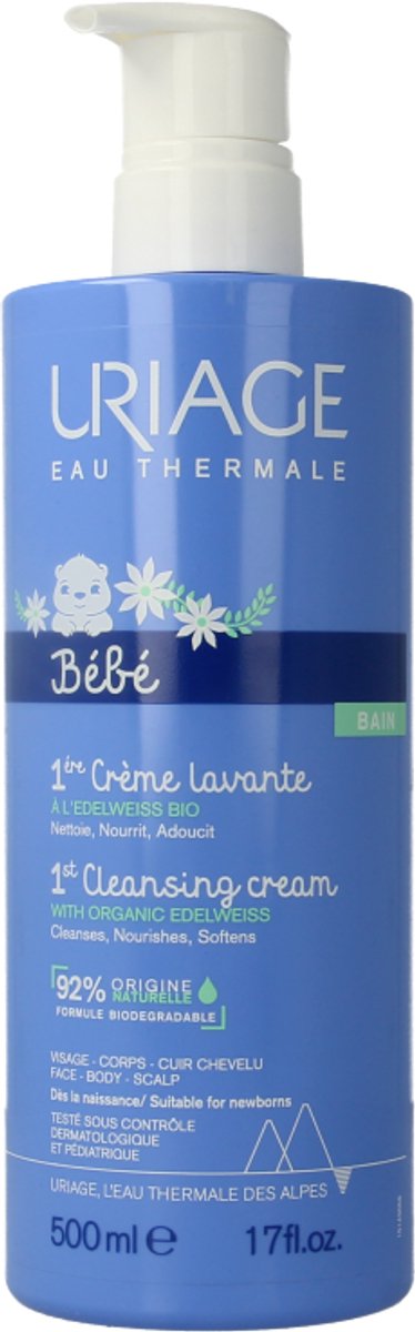 Uriage Bebe 1ere creme lavante 500 Milliliter van Merkloos — afbeelding 4