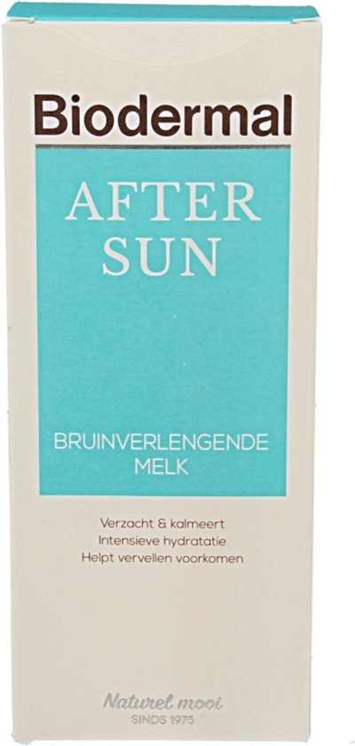 Biodermal Aftersun Bruinverlengende melk - aftersun met kalmerende panthenol (provitamine B5) - 200ml