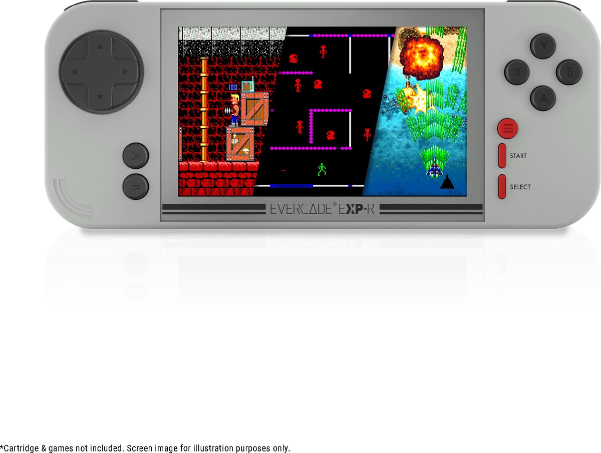 Evercade EXP-R Solo - Handheld Retro Console - Grijs