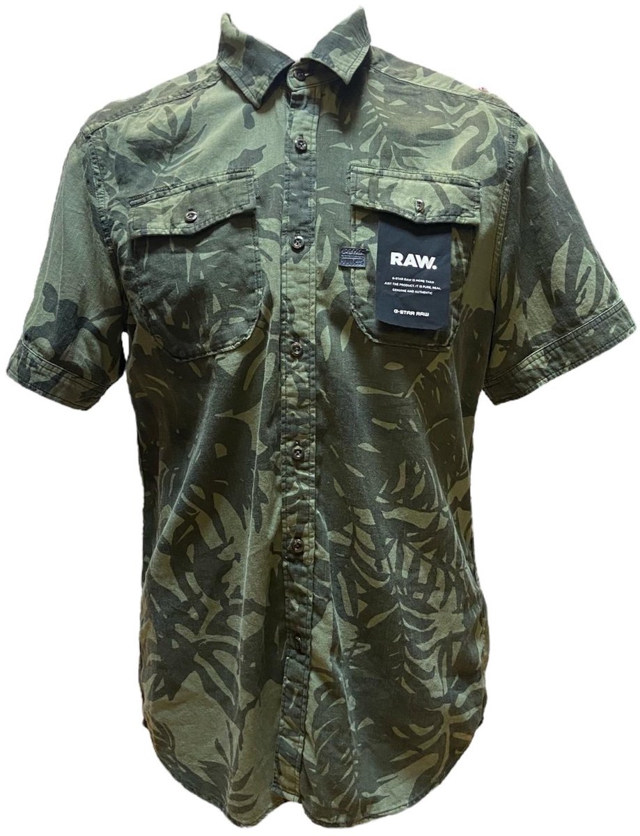G-STAR LANDOH SHIRT S/S Groen