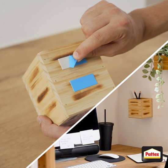 Pattex Montagetape dubbelzijdig 80kg | Voor binnen gebruik| 1.5m Dubbel Montage tape | Dubbelzijdige Plak-tape.