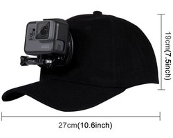 Puluz Hoed Met Sportcamerahouder Voor Fietshelm