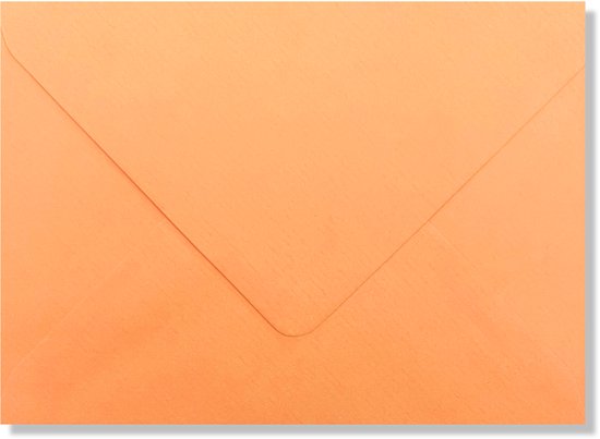 Cartes et artisanat 100 enveloppes de Luxe C6 - Oranje 0 - 15,5 x 11,0 cm - 110 grammes - 155 x 110 mm