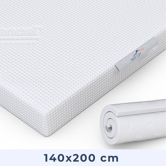Best Life Matras Topper 140x200 cm - Matrastopper - Topdekmatras 8 CM