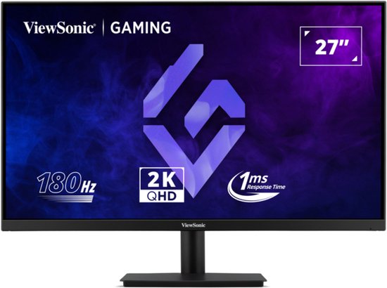 ViewSonic VX27G1-2K - 27" - 2560 x 1440 Full HD (Quad HD) @ 180 Hz - IPS - 300 cdm² - 1000:1 - HDR10 - 1 ms - 2xHDMI, DisplayPort