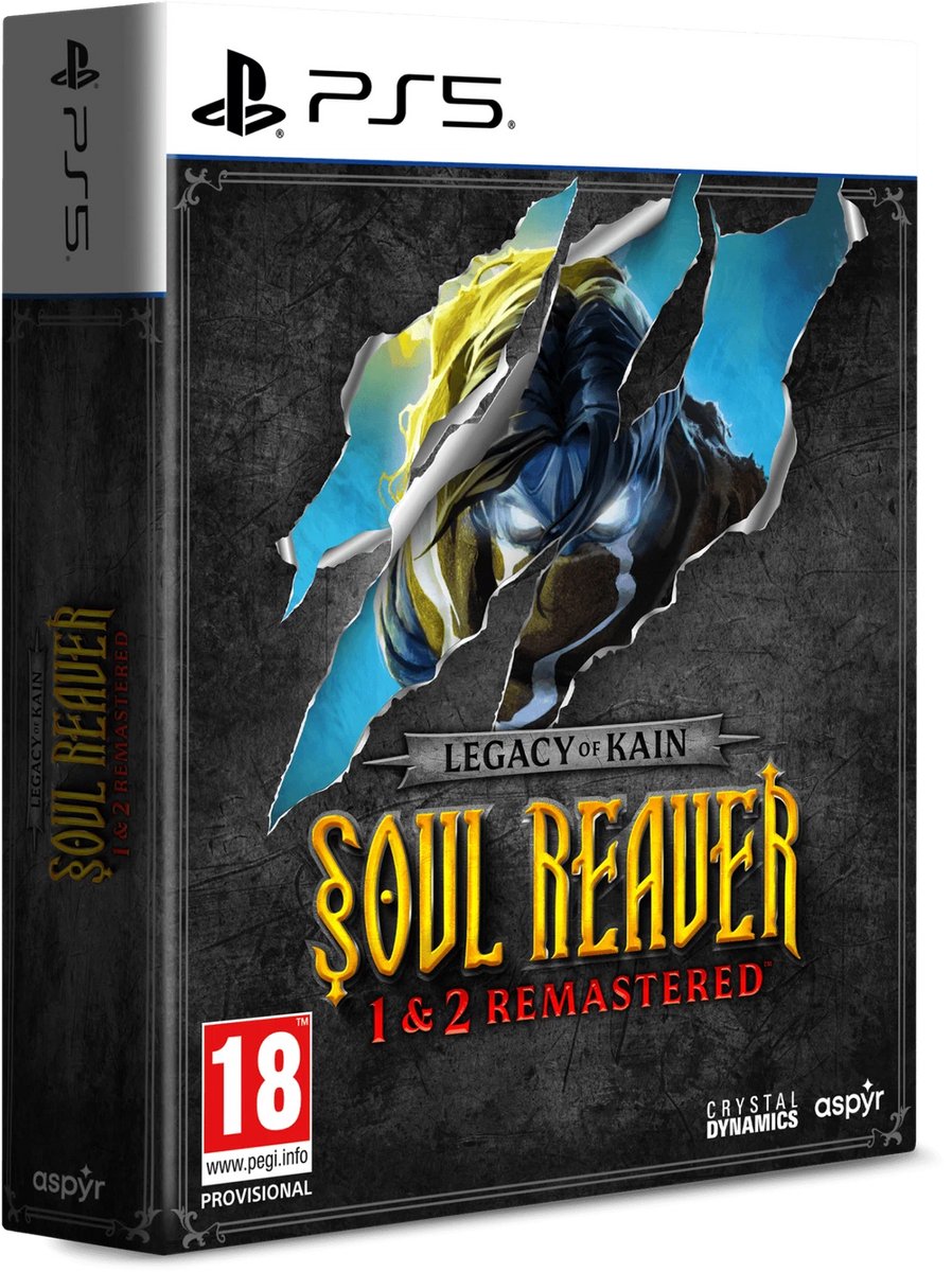 Legacy Of Kain Soul Reaver 1&2 Remastered Deluxe Edition PS5 - in Frans/Spaans/Italiaans