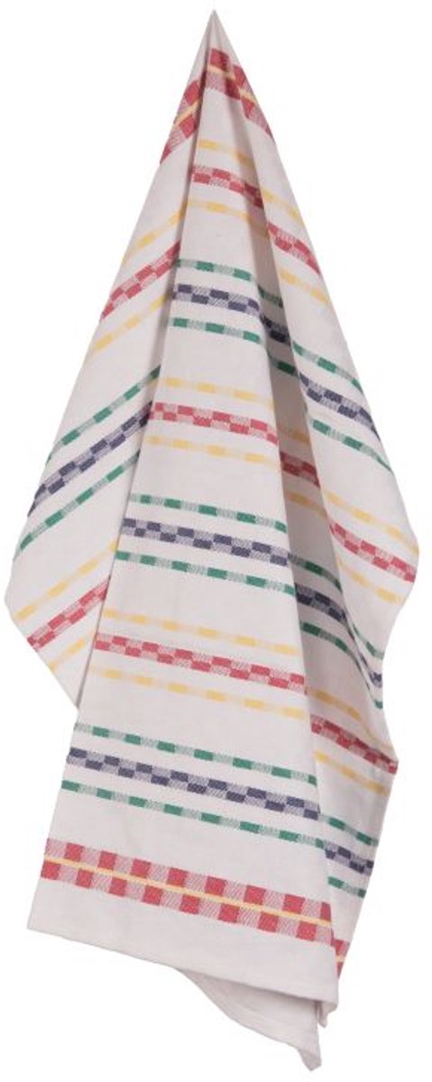 Tiseco - Theedoek COLORI - SET/10 - Katoen - Horeca, extra groot - 65x65 cm