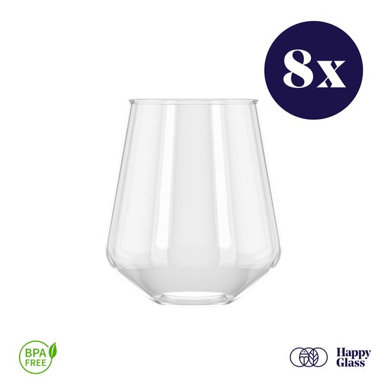 10x drinkbekers van kunststof 300 ml in het blauwï¿½- Limonade bekers