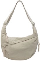 TIAASTAP Halve maan tas van PU-leer, effen, hobo bag, crossbody bag voor dames, kleine schoudertas, stijlvolle buiktas, maan bag, crossbag met twee schouderriemen, zwart TIAASTAP Halve maan tas van PU-leer, effen, hobo bag, crossbody bag voor dames, kleine schoudertas, stijlvolle buiktas, maan bag, crossbag met twee schouderriemen, zwart